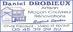 Daniel DROBIEUX 05 45 39 29 52 Daniel DROBIEUX 05 45 39 29 52